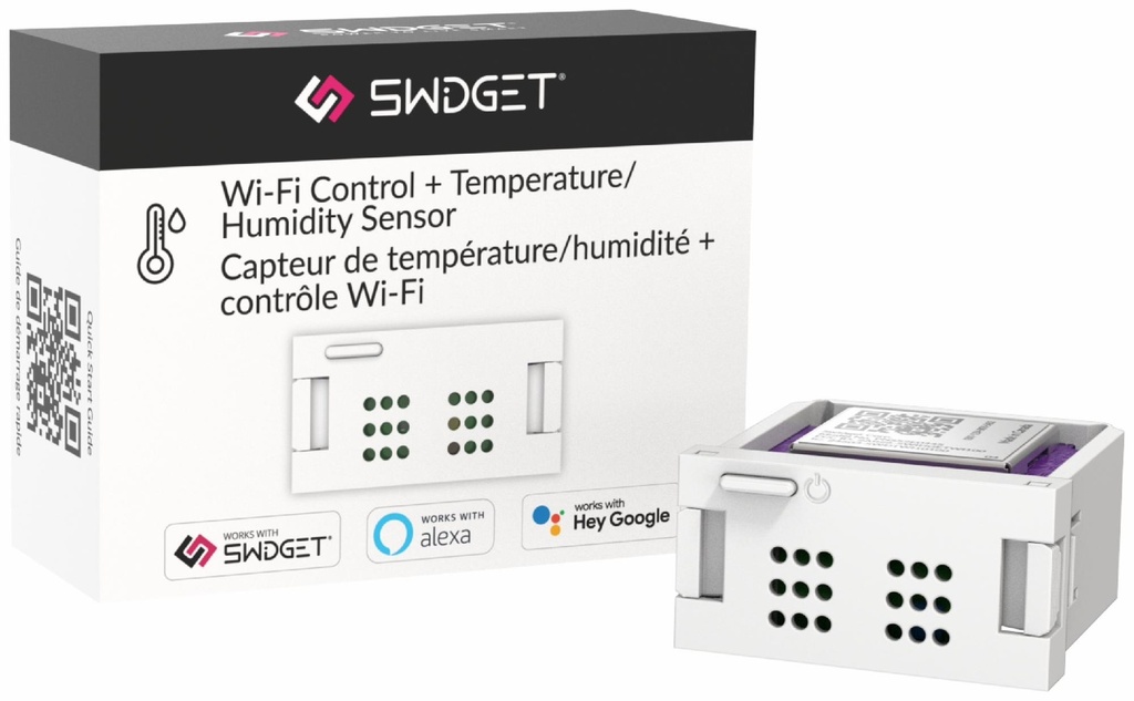 Swidget Temperature and Humidity + Wi-Fi Control Insert