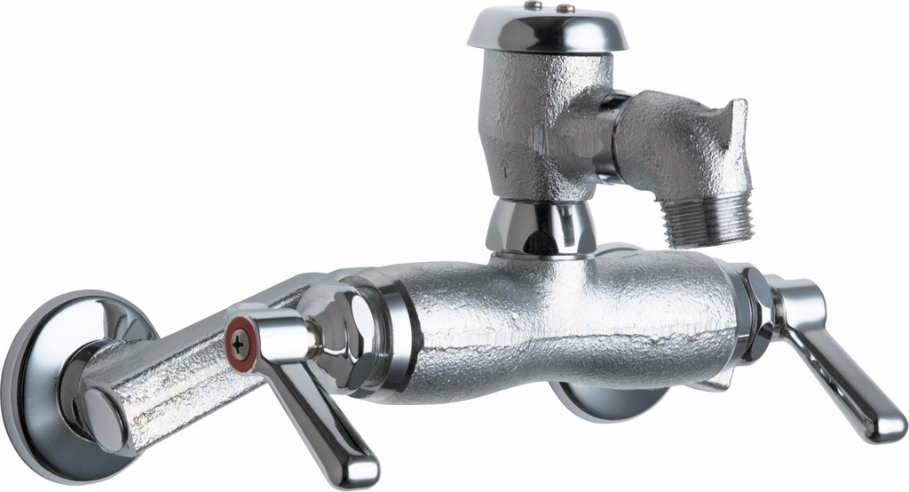ADJUSTABLE WALL MOUNT SINK FTG W/STOP & HOSE/RCF