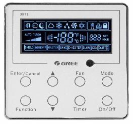 GREE WIRED CONTROLLER