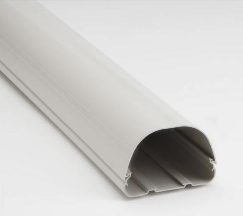 LD 4.5" DUCT 8' LENGTH WH 122