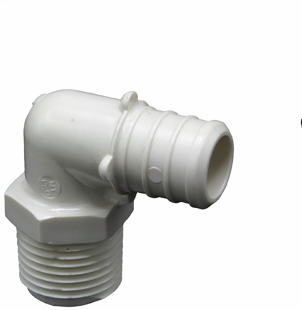 3/4 X 1/2 POLYALLOY MPT ELBOW