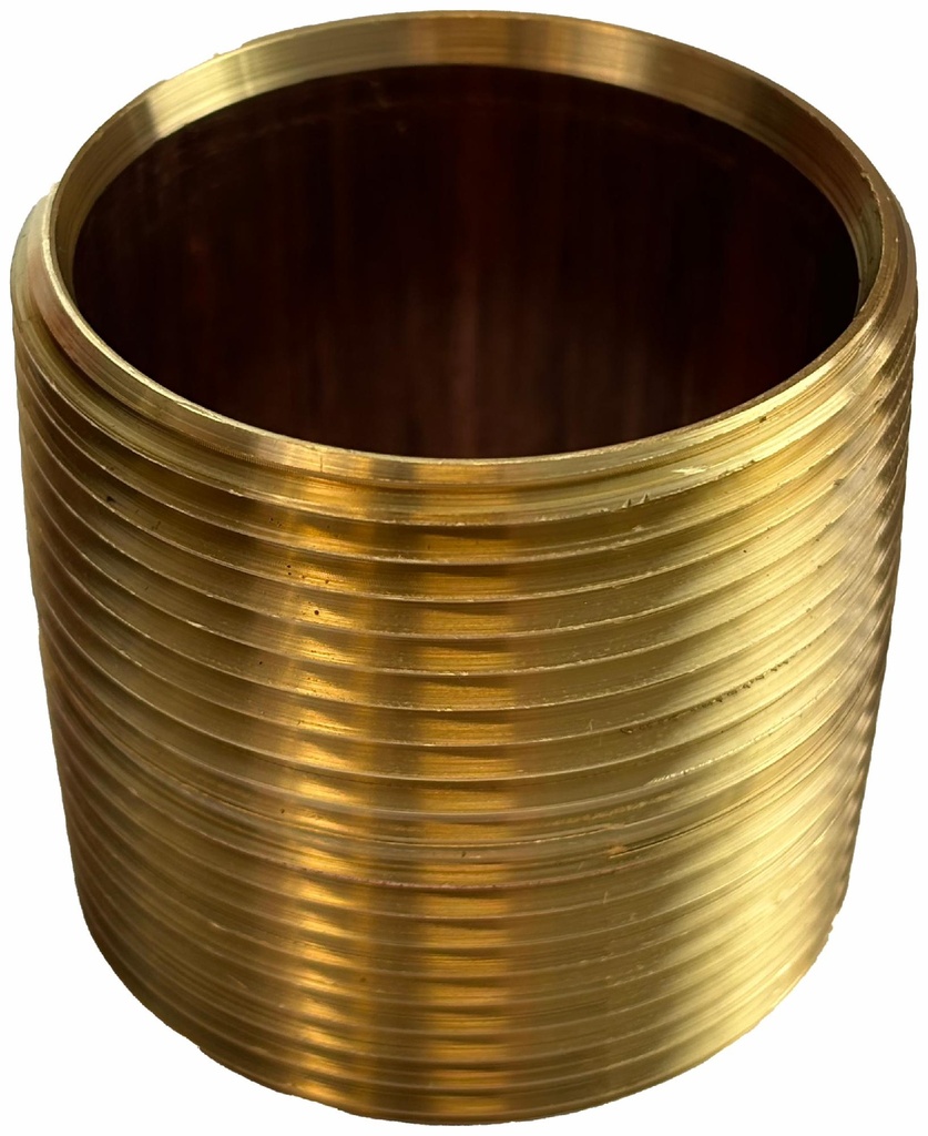 1/4 X CLOSE STD BRASS NIPPLE