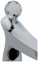 RSVP Crystal Finial for Roman Tub