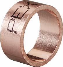 CBXCR4-B 3/4" Pex Copper Crimp Ring Black