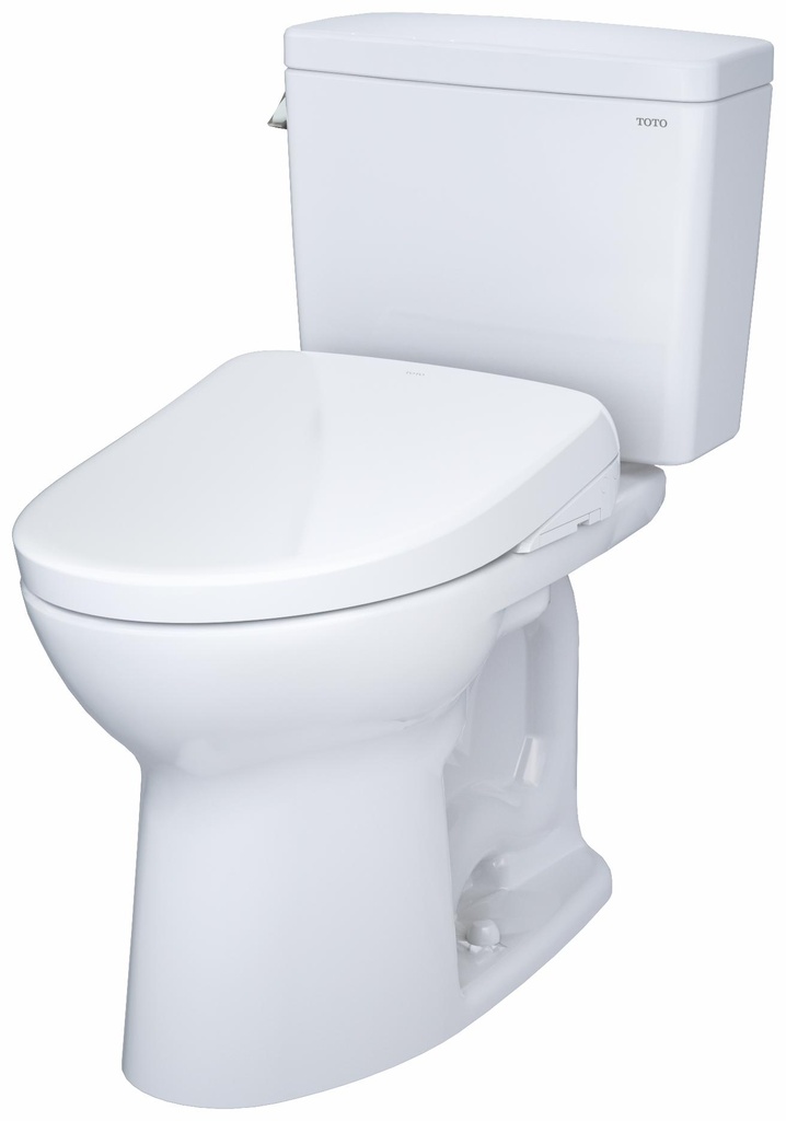 Drake Elongated 1.6 GPF 2-Piece Toilet with WASHLET+ Bidet Seat