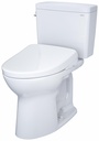 Drake Elongated 1.6 GPF 2-Piece Toilet with WASHLET+ Bidet Seat