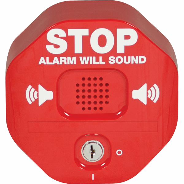 EXIT STOPPER RED DOORALARM