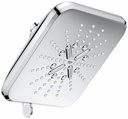 6-1/2" 3-Spray Square Rainshower SmartActive Shower Head