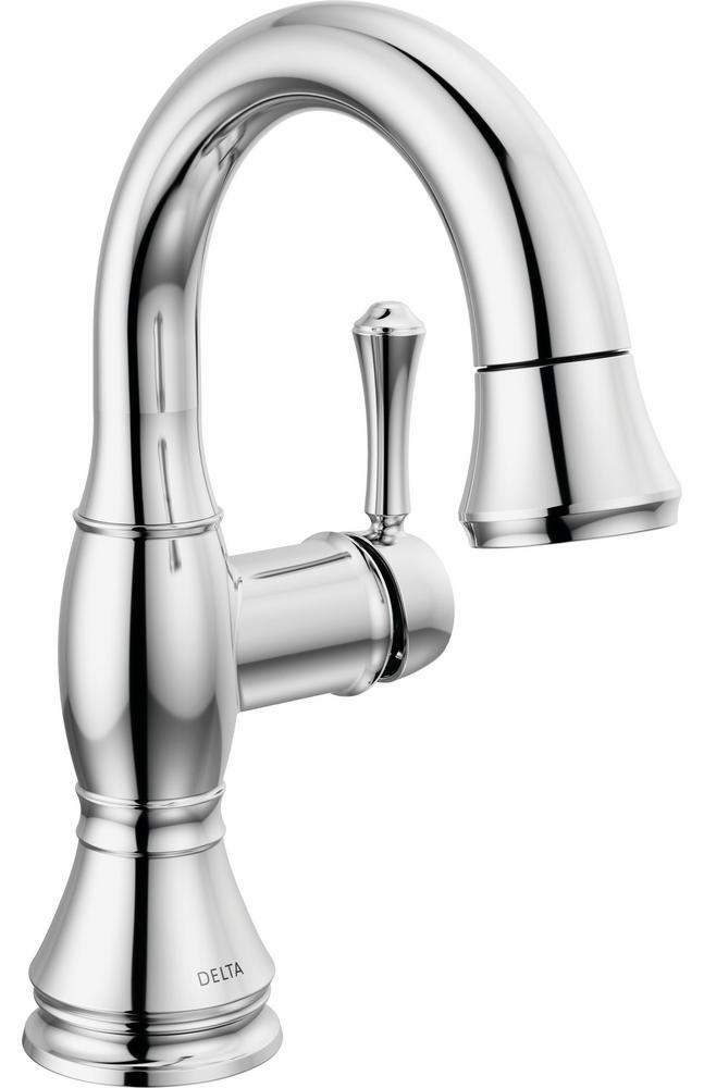 Cassidy Single Hole Bathroom Faucet with Pulldown Spray