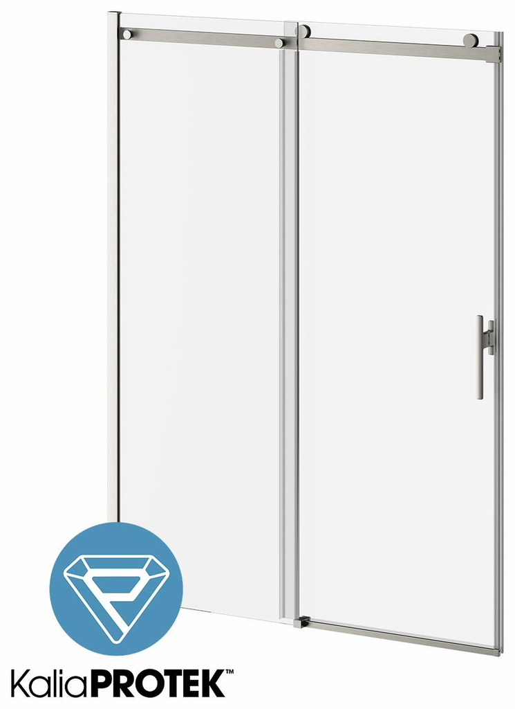 Koncept Evo (Door 1 of 2) 60" x 77" Alcove Sliding Shower Door Fixed Panel