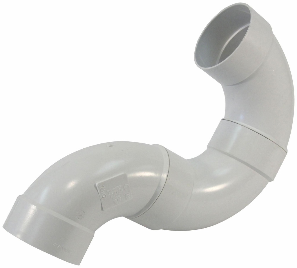 4" PVC P TRAP HxH SDR35 BDS
