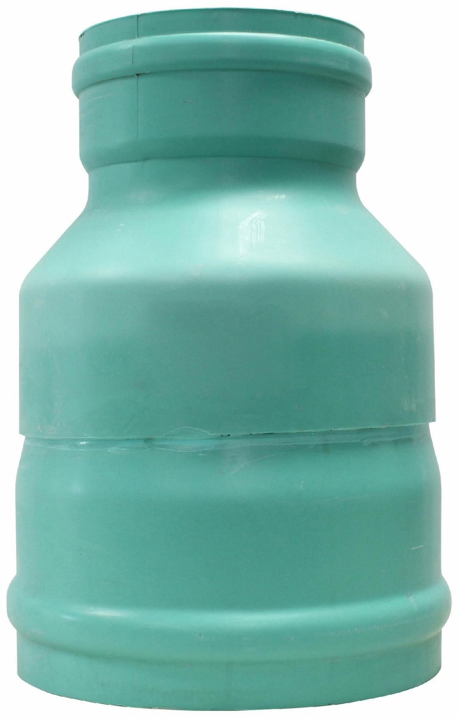 18"x8" PVC COUPLING SWR DR35 GxG FAB RING- TITE/TRENCH TOUGH PLUS