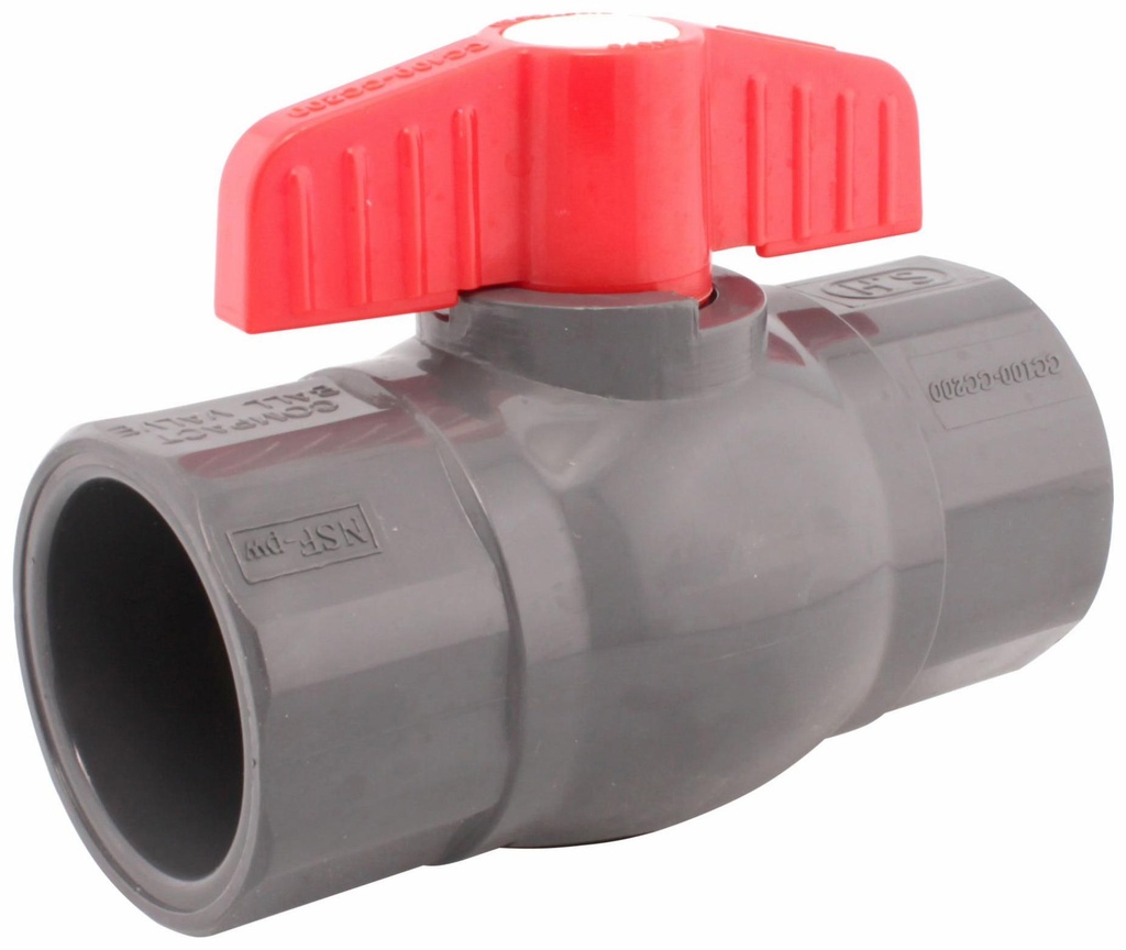 1 1/4" MP CBV PVC EPDM SOC SCH80 GREY XIRTEC140