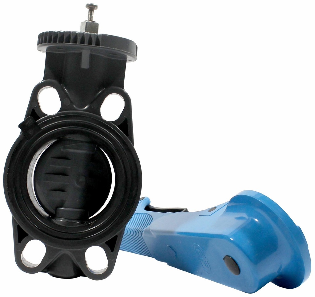 3" FE BFLY VLV PVC/PVC EPDM FL WAFER XIRTEC140