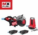 MX FUEL 14" CUT OFF SAW 2 BATT KIT
