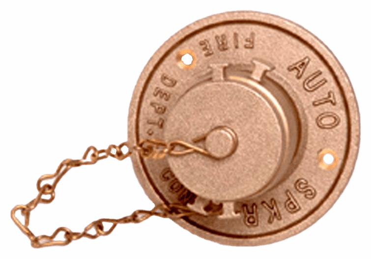 1.5 SINGLE INLET BRASS FDC