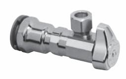 PUSH CONNECT X 3/8" COMP - ANG