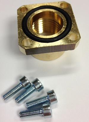 STRAIGHT FLANGE 1-2 NPT KIT
