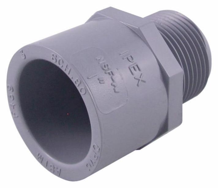 1" CPVC SCH80 MALE ADPT SOCxMPT CORZAN