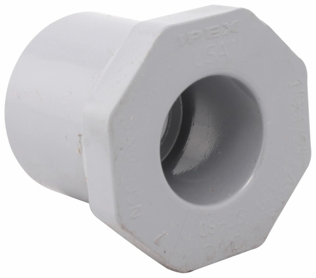 1"x1/2" CPVC SCH80 RED. BUSHING SPxSOC CORZAN