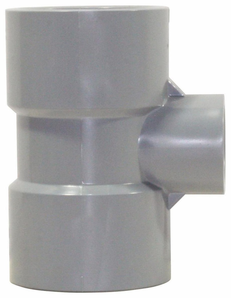 3/4"x1/2" CPVC SCH80 RED. TEE SOCxSOCxSOC CORZAN