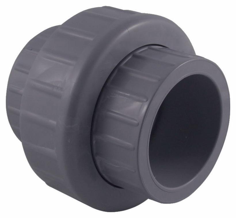 1 1/4" CPVC SCH80 UNION SOCxSOC W/ VIT. GSKT CORZAN