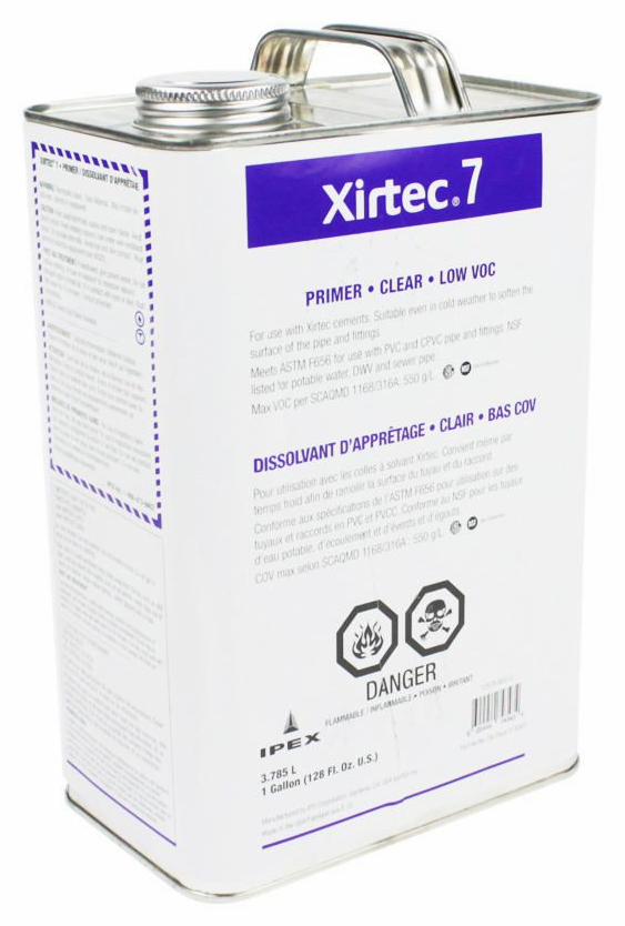 3.785L Xirtec 7 PVC Primer Clear