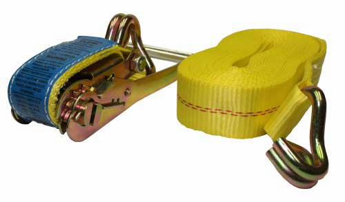 Ratchet Strap 2" x 27' J-Hook CE