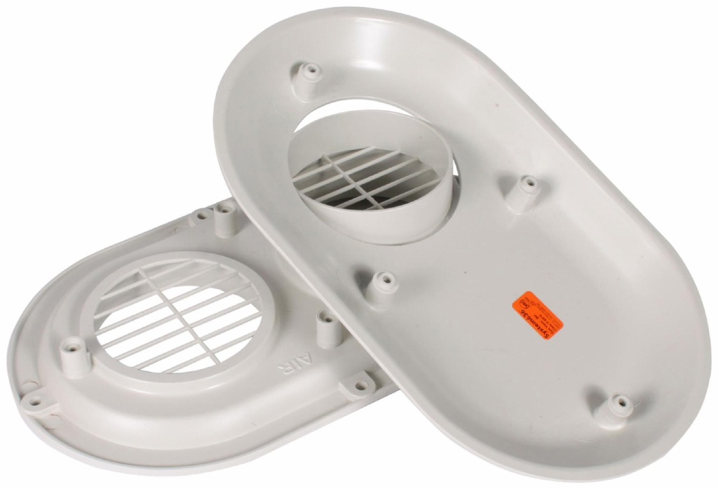 4" PVC FGV SIDE WALL VENT KIT SYSTEM 636