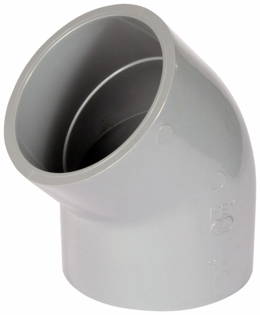 6"x45D CPVC FGV ELBOW HxH SYSTEM 636