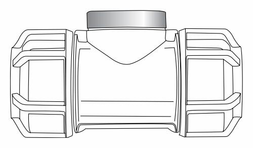 3/4" FEMALE TEE CTS PHILMAC 3G