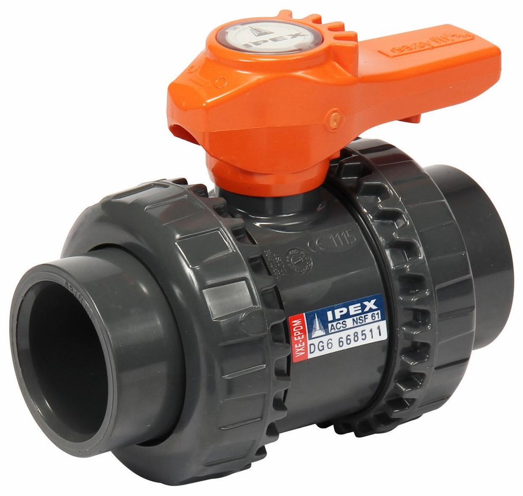 1 1/4" VXE TU BV PVC EPDM S/T EASYFIT XIRTEC140