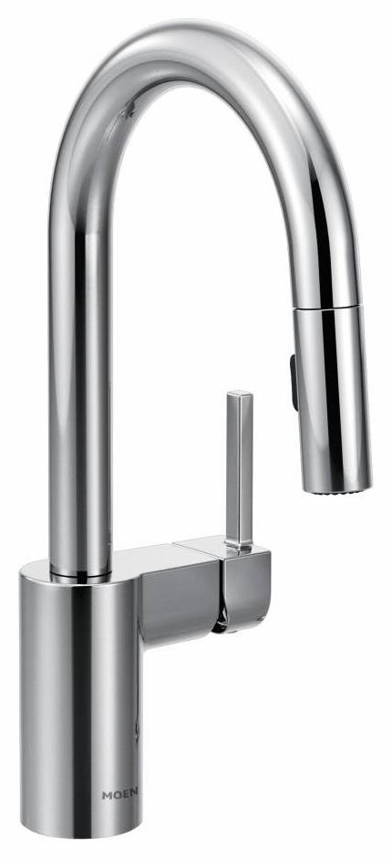 Align Bar Faucet with Pulldown Spray