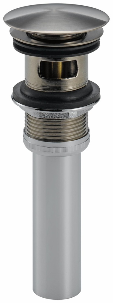 Push Pop-Up Drain with Overflow