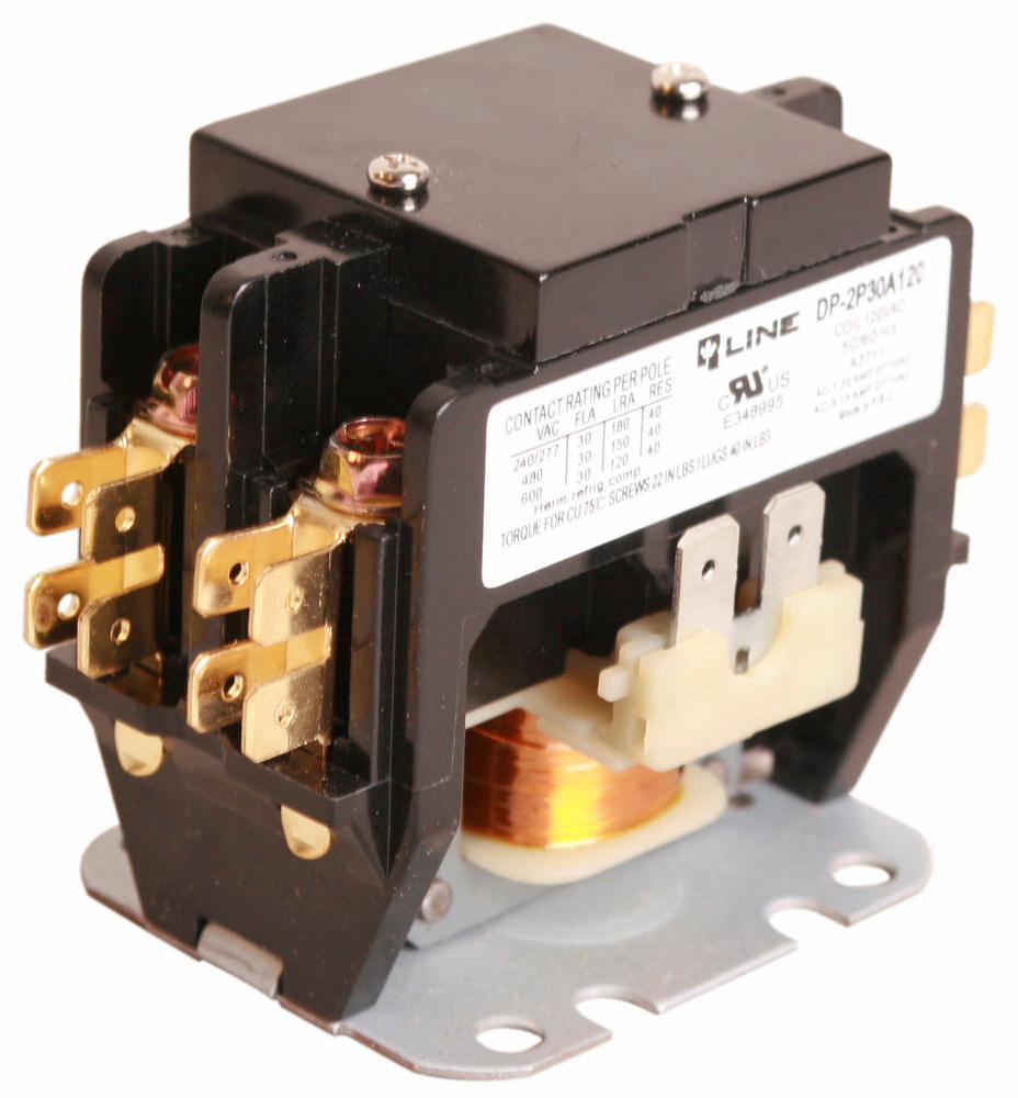 DOUBLE POLE 30AMP 24V CONTACT