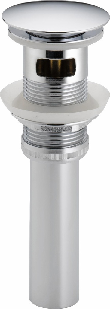 Push Pop-Up Drain with Overflow