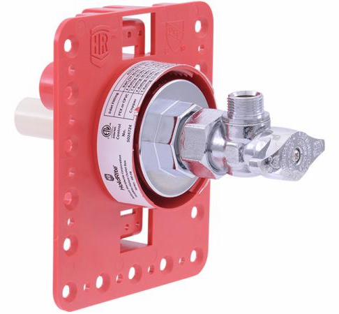 Fire Rated Fixture Box - PEX, 3/8" Outlet