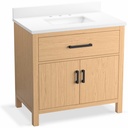 Kresla 36" Bathroom Vanity Cabinet With 8"cc Sink and Quartz Top