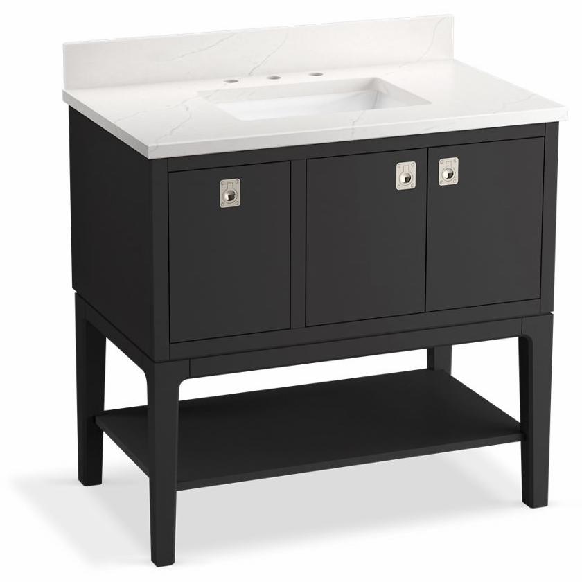 Seagrove by Studio McGee 36" Bathroom Vanity with Sink and Quartz Top