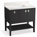 Seagrove by Studio McGee 36" Bathroom Vanity with Sink and Quartz Top