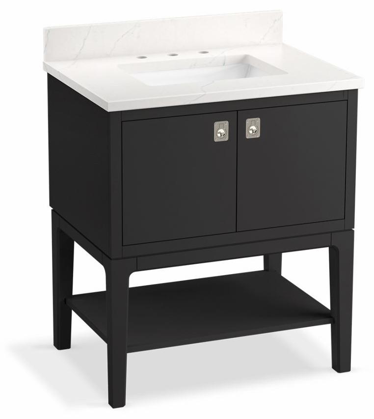 Seagrove by Studio McGee 30" Bathroom Vanity with Sink and Quartz Top