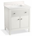 Malin by Studio McGee 30" Bathroom Vanity with Sink and Quartz Top
