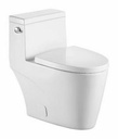 Simmons 4.8L 16.5" 1-Piece Toilet Side Cover with Slow Close