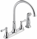 Cassidy 2-Handle Kitchen Faucet with Side Spray