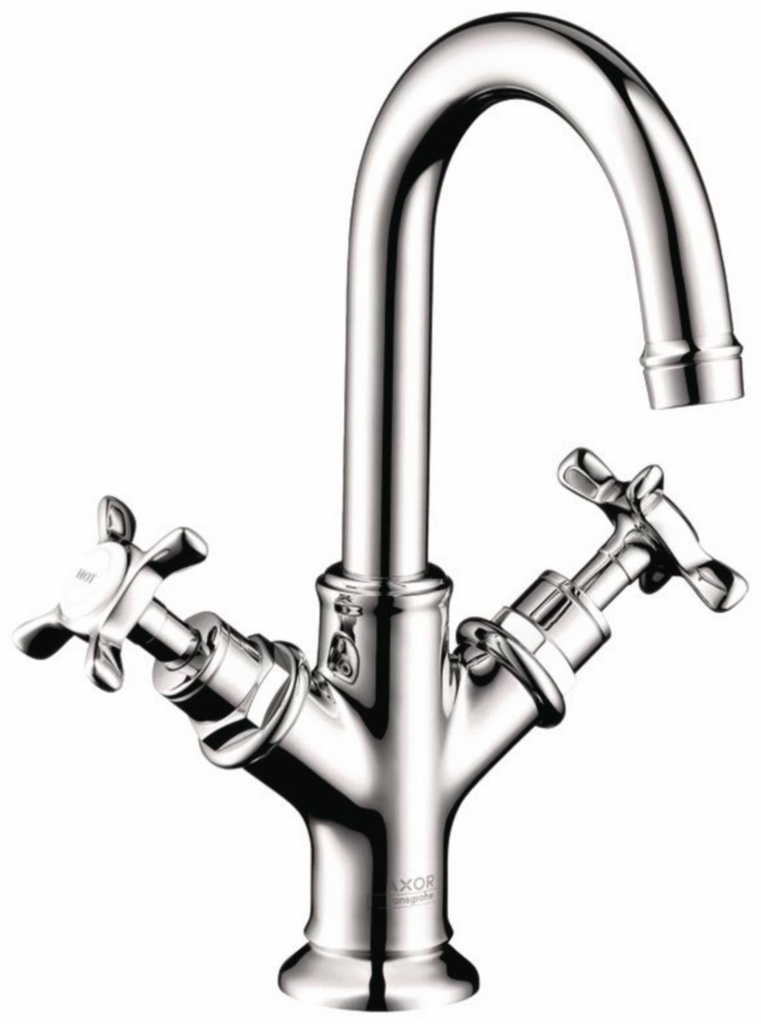 Axor Montreux Single Hole Bathroom Faucet with Cross Handles