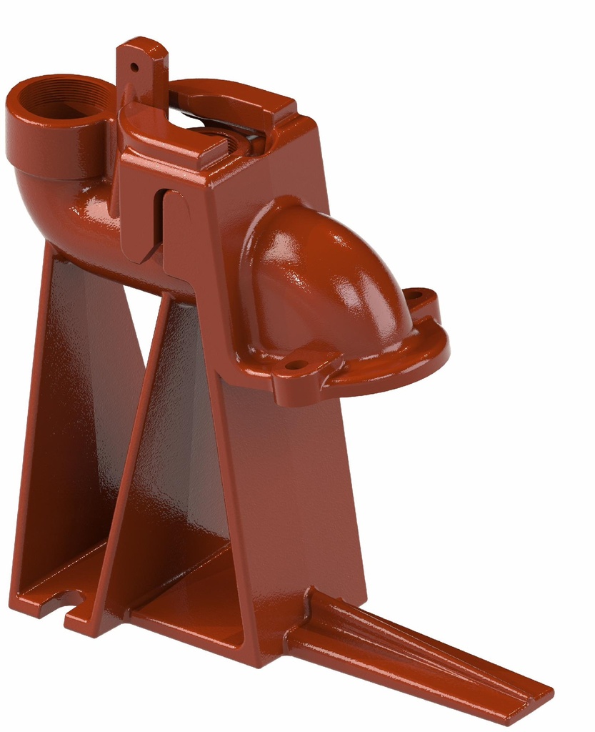 Guide Rail Base for FL Series 2" Cast Iron