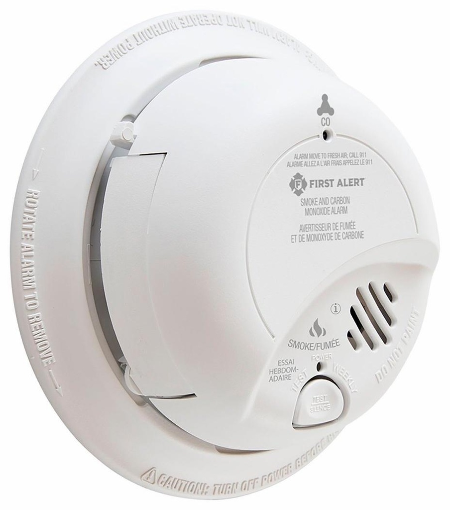 Hardwired Ion Smoke/CO Combo with 10 Yr Lithium Battery Backup