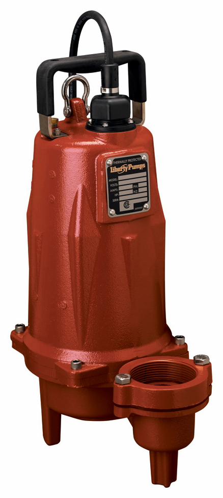 2 HP 1-Phase 230V High Head Sewage Pump Manual with 25' Cord