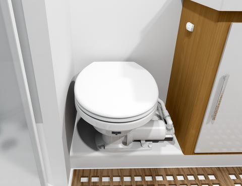 Sanimarin Maxlite Marine 12V Macerating Toilet