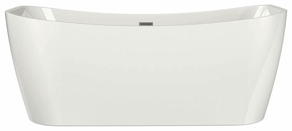 Villi 65" x 32" Center Drain Freestanding Tub